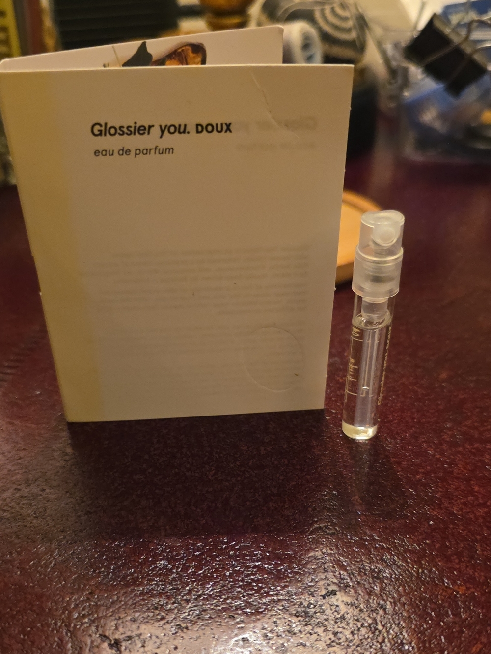 Glossier You Doux Sample Vial - Clear
